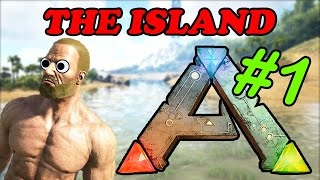 Ark Survival Evolved The Island  Episode 1 Starting off [upl. by Duquette]