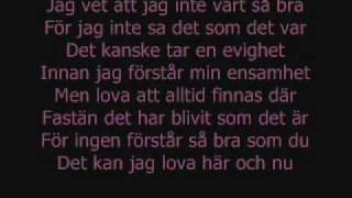 julia holmström jag vill inte förklara lyrics [upl. by Petulah593]