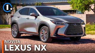 Nuova Lexus NX 2021  l’alternativa Jap ai SUV ibridi plugin tedeschi [upl. by Aekal]