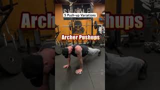 5 Push up Variations for Size [upl. by Kerk]