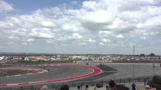 MotoGP 2016  Austin 2016  Pedrosa  Dovizioso Crash [upl. by Laine935]