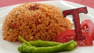 TURKISH BULGUR PILAF  Bulgur Pilavı  Bulgar Wheat Pilaf Recipe  HEALTHY amp DELICIOUS [upl. by Hyacinthie]