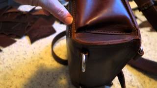 Saddleback Medium Satchel Every Day Carry Review [upl. by Tamberg]