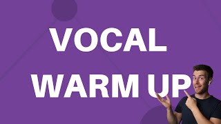 Vocal Warm Up Exercise 5  Mum [upl. by Turnbull]