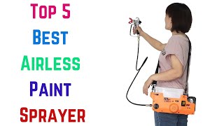 Top 5 Best Airless Paints Sprayer [upl. by Neelia]