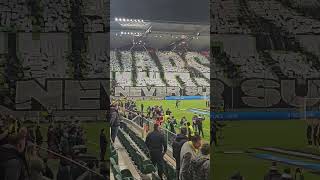 Legia Warsaw fans again with a memorable display Legia vs Zrinjski Europa Conference League 2023 [upl. by Nonahs206]