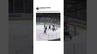 Kuemper takes a goal away from VGK😤 hockey nhl [upl. by Inattirb922]