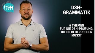 🚀 DSHGrammatik WELCHE THEMEN DSHPrüfung 2023 [upl. by Gayelord]