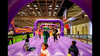 InflataCity  Worlds Largest Indoor Inflatable Event Happening in Qatar [upl. by Benedick]