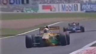 riccardo patrese crash 1993 french gpwmv [upl. by Ahsilac]