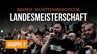 Landesmeisterschaft BadenWürttemberg  Gruppe 2 [upl. by Nemzzaj]