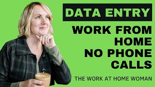 Remote Data Entry Jobs No Phone Calls [upl. by Selokcin]