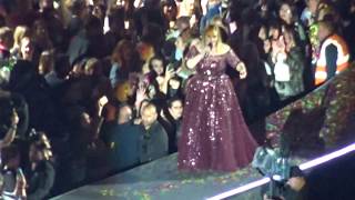 Adele  Rolling In The Deep  Wembley Stadium 29062017 [upl. by Carrick]