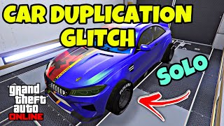 WORKING SOLO CAR DUPLICATION GLITCH  GTA 5 ONLINE  MONEY GLITCH AFTER PATCH 169 EASY [upl. by Fital]