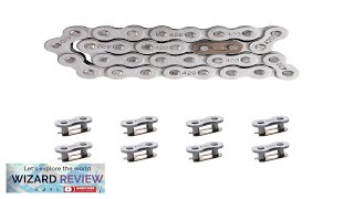 KAMIER 420 Drive Chain 32 Links with 8pcs Master Link for 196cc Review [upl. by Allets633]