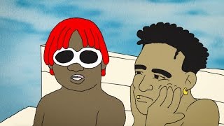 KYLE  iSpy feat Lil Yachty Lyric Video [upl. by Catton]