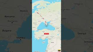 Distance between Vilnius Lithuania to Tel Aviv Palestine moscowregion army aviation ukrainerussi [upl. by Lidah]