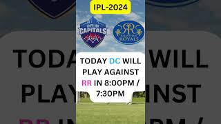 DC VS RR IPL2024 viral ipl cricket [upl. by Odlonyer]