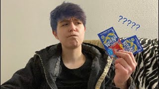 BRUNETTE GUY TRIES TO DYE HAIR USING BLUE KOOL AID [upl. by Corvin]