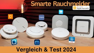 Smarte Rauchmelder mit HomeKit  Test und Vergleich 2024 [upl. by Nibbor]