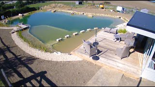 Time Lapse  Swimming Pond Build [upl. by Mairim]