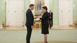 Prezydent RP przyjął dymisję Rady Ministrów [upl. by Morra485]