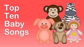 TOP 10 BABY SONGS  Compilation  Nursery Rhymes TV  English Songs For Kids [upl. by Kitty]