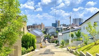 4K Japan Walk  Suburban Nagoya  Modern Japanese Houses  Neighborhood Walking Tour [upl. by Yrekcaz]