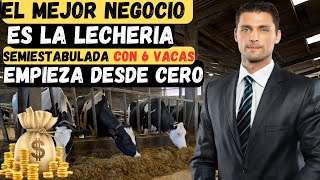 El mejor negocio es la LECHERIA SEMIESTABULADA empiece su riqueza con SOLO 4 VACAS paso a paso [upl. by Anahsor714]