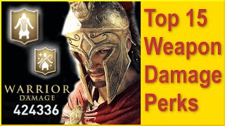 Assassins Creed Odyssey  All Engravings Ranked  Top 15 Best Weapon Engravings amp How to get them [upl. by Ullyot]