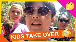 Kids vlogging road trip VLOG188  TheShimrays [upl. by Ja508]