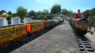 Gauge 1 Live Steam 25062023 G1MRA GTG at Familiepark Nienoord [upl. by Maeve]