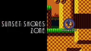 Classic Sonic Simulator V12  Sunset Shores Zone Act 1 Stormth10009 [upl. by Nrubloc135]