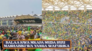 HALI ILIVYO NJE YA UWANJA MPAKA SASA MASHABIKI WAMESHAANZA KUINGIA UWANJANI [upl. by Rehpitsirhc24]