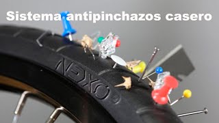 SISTEMA ANTIPINCHAZOS CASERO  BLINDAMOS LA RUEDA TRASERA CON UN TUBO DE PVC  APRENDE COMO HACERLO [upl. by Litman464]