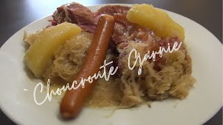 Choucroute Garnie Plat dAlsace dautomne et dhiver [upl. by Yrrak]