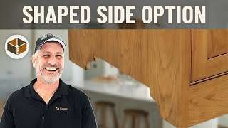 Shaped Side Option  RTA Cabinet Options [upl. by Rus]