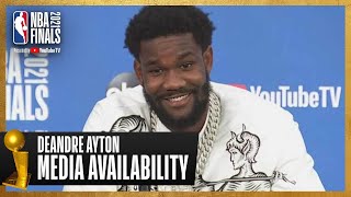 Deandre Ayton Game 1 Postgame Press Conference  NBAFinals [upl. by Sumner]