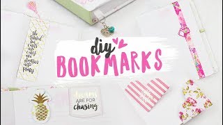 DIY Bookmarks  5 Different Ways [upl. by Adleme]