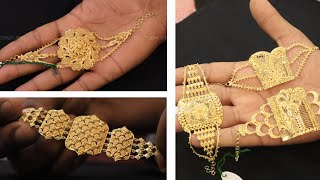 মান‌‌‌তাসা ডিজাইন  Latest Gold Mantasa Designs With Weight And Price  Bridal Mantasa crazyjena [upl. by Ennobe]