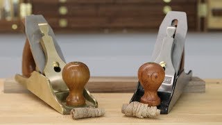 150 WoodRiver vs 350 LieNielsen Hand Plane [upl. by Malvia]