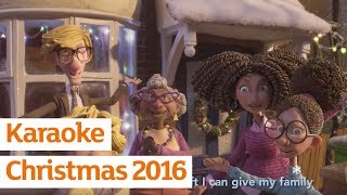 Karaoke  Sainsburys Ad  Christmas 2016 [upl. by Swaine]