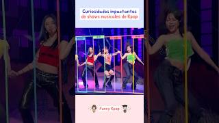 Curiosidades impactantes de shows musicales de Kpop shorts kpop [upl. by Rieger]