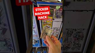 Sticker Vending Machine HACK shorts [upl. by Assili]