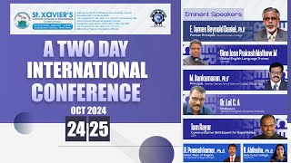 A TWO DAY CONFERENCE  StXaviers Catholic College of Engineering 24 Oct 2024  Session 2 [upl. by Anaher]