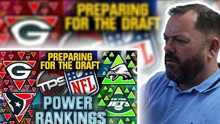 BRITS React to 2024 TPS Power Rankings Preparing For The NFL Draft [upl. by Assilak]