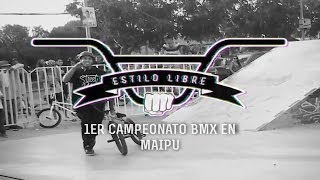 Primer Campeonato BMX en Maipu  Estilo Libre [upl. by Bolen644]