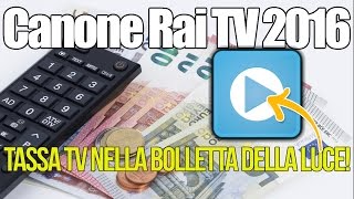 Canone Rai TV 2016 paga anche chi ha un videocitofono [upl. by Ennoitna]