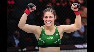 Loopy Godinez speaks on Mackenzie Dern fight training with Alexa Grasso her toughness in the cage [upl. by Aikemehs]