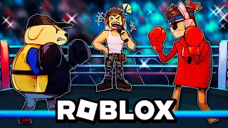 APRENDIENDO BOXEO 🥊  Roblox ft Aldo y ElMariana  Roier [upl. by Nnaacissej]